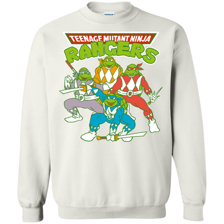 Sweatshirts White / S Teenage Mutant Ninja Rangers Crewneck Sweatshirt