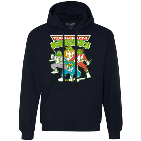 Sweatshirts Navy / S Teenage Mutant Ninja Rangers Premium Fleece Hoodie