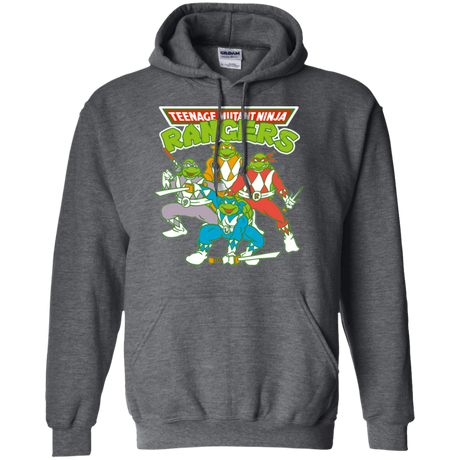 Sweatshirts Dark Heather / S Teenage Mutant Ninja Rangers Pullover Hoodie