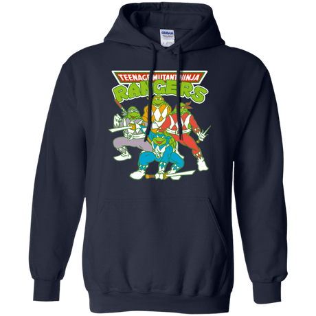 Sweatshirts Navy / S Teenage Mutant Ninja Rangers Pullover Hoodie