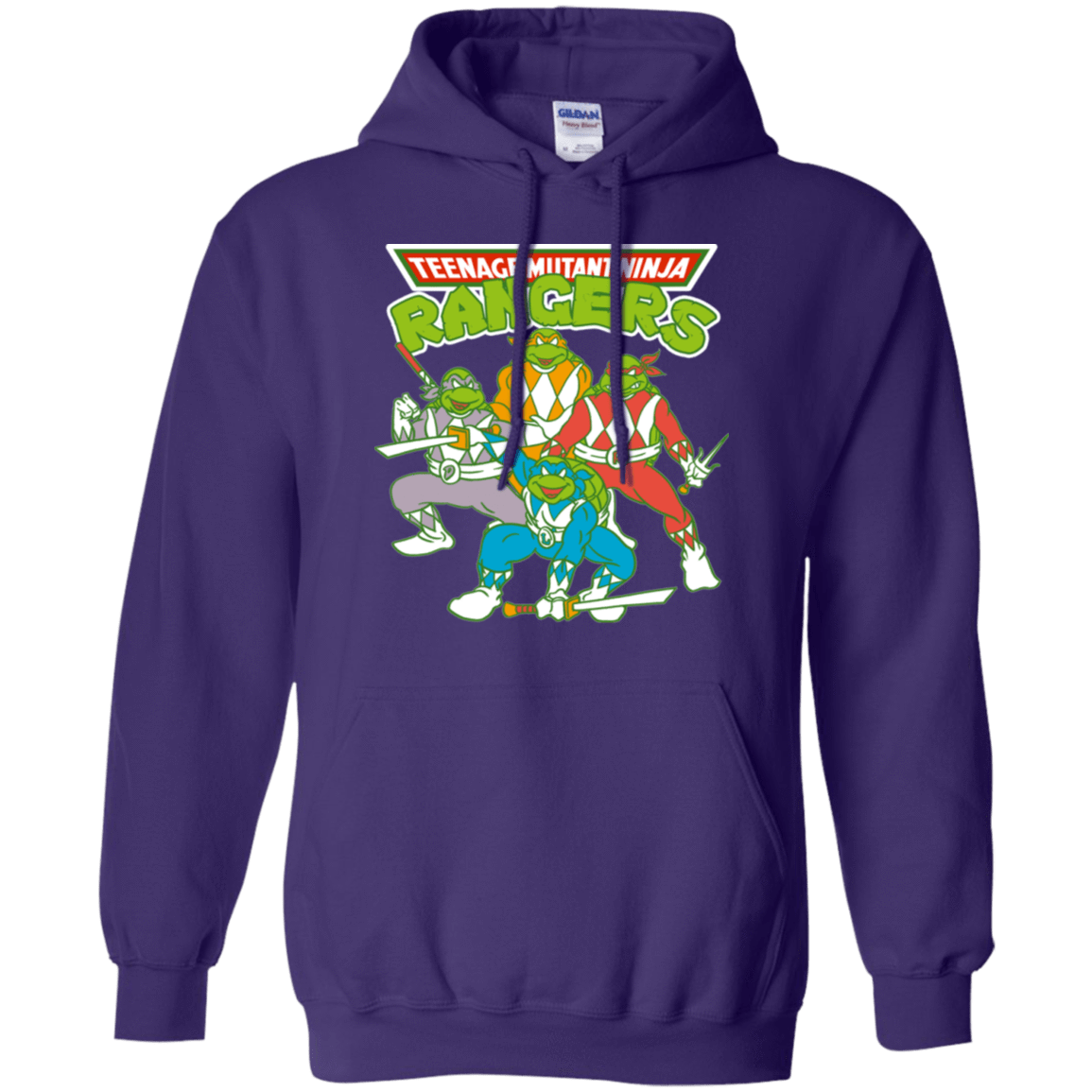 Sweatshirts Purple / S Teenage Mutant Ninja Rangers Pullover Hoodie