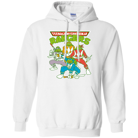 Sweatshirts White / S Teenage Mutant Ninja Rangers Pullover Hoodie