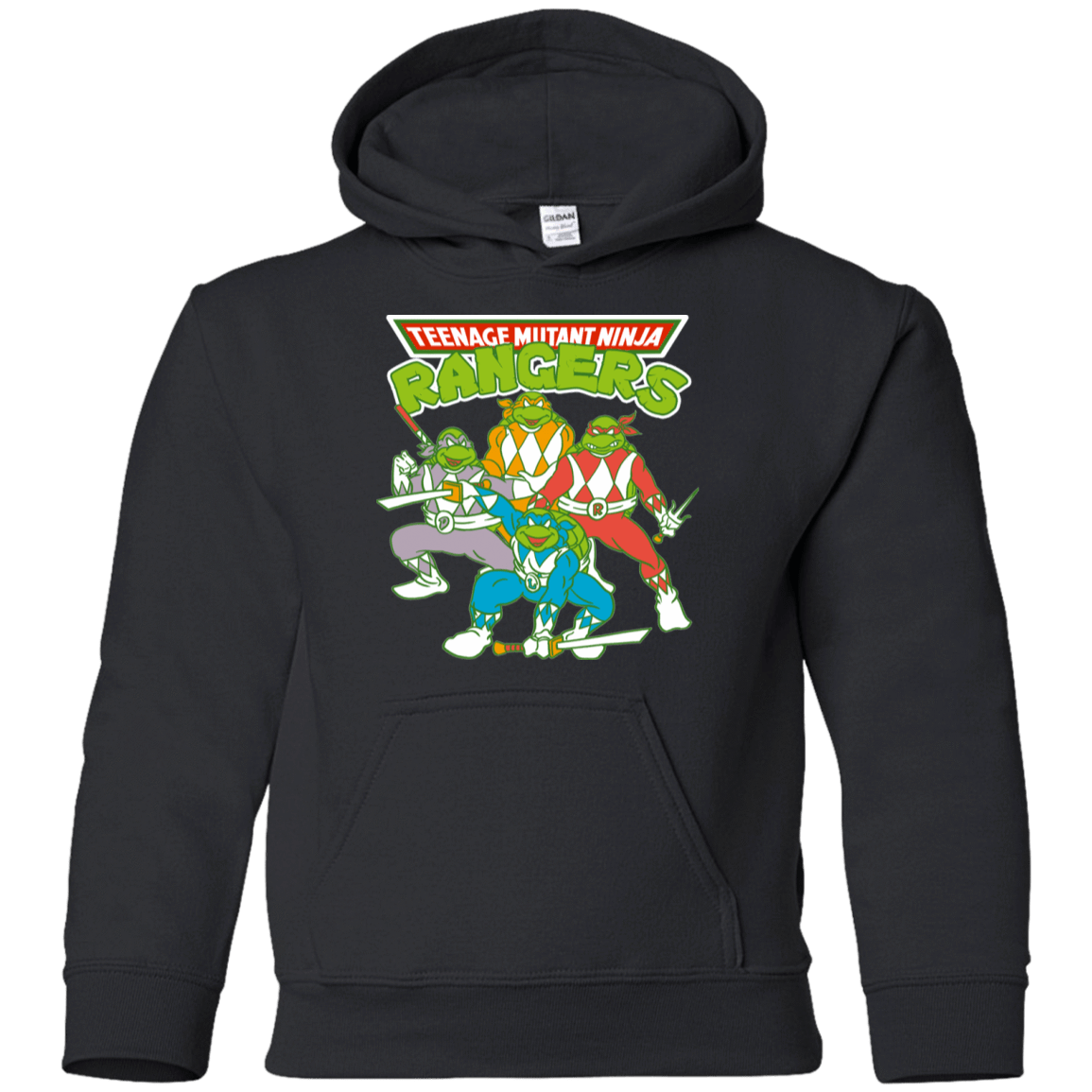 Sweatshirts Black / YS Teenage Mutant Ninja Rangers Youth Hoodie