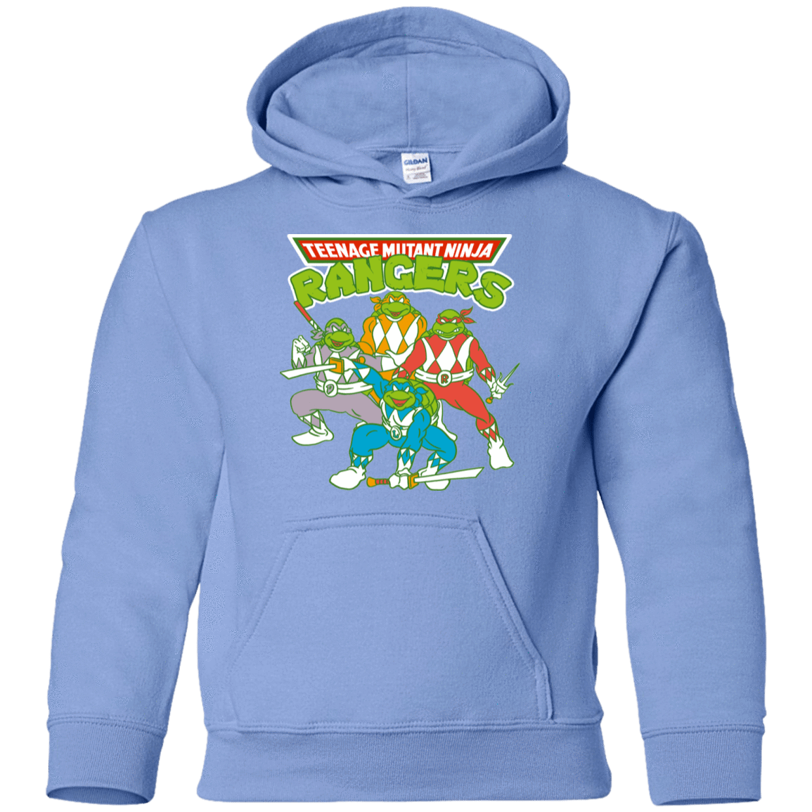 Sweatshirts Carolina Blue / YS Teenage Mutant Ninja Rangers Youth Hoodie