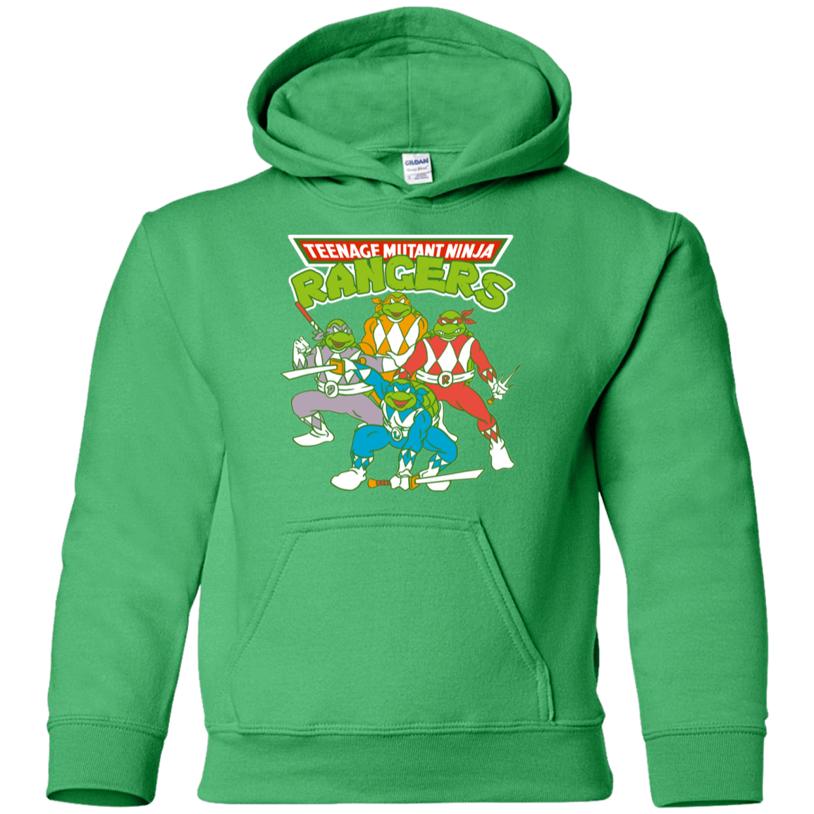 Sweatshirts Irish Green / YS Teenage Mutant Ninja Rangers Youth Hoodie