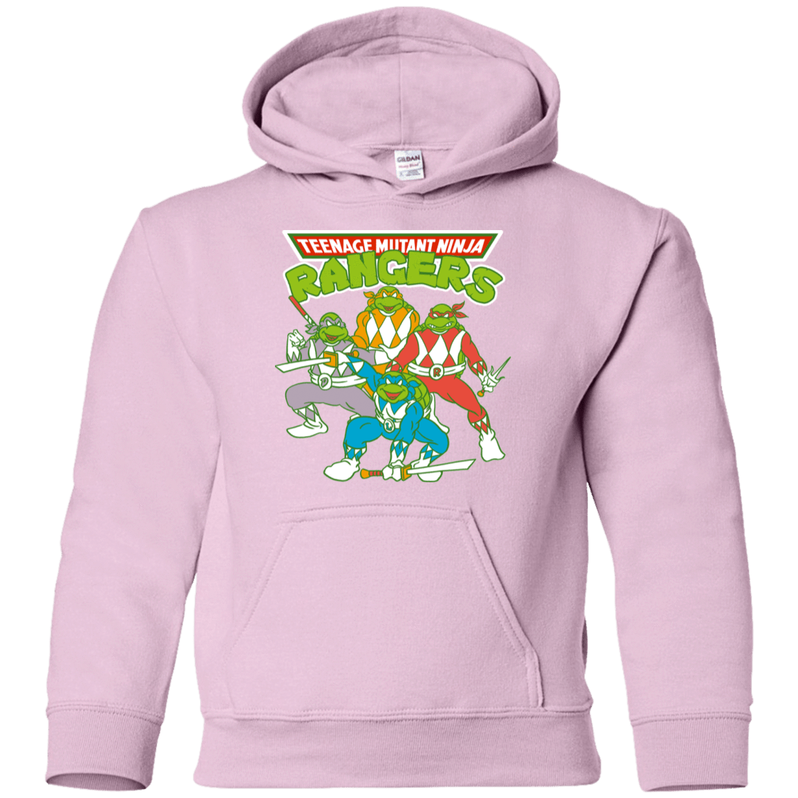 Sweatshirts Light Pink / YS Teenage Mutant Ninja Rangers Youth Hoodie