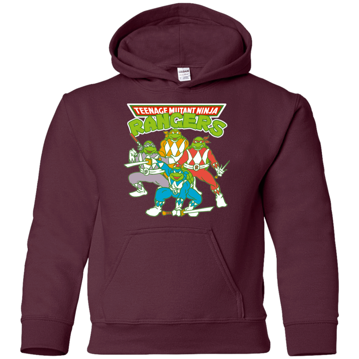 Sweatshirts Maroon / YS Teenage Mutant Ninja Rangers Youth Hoodie