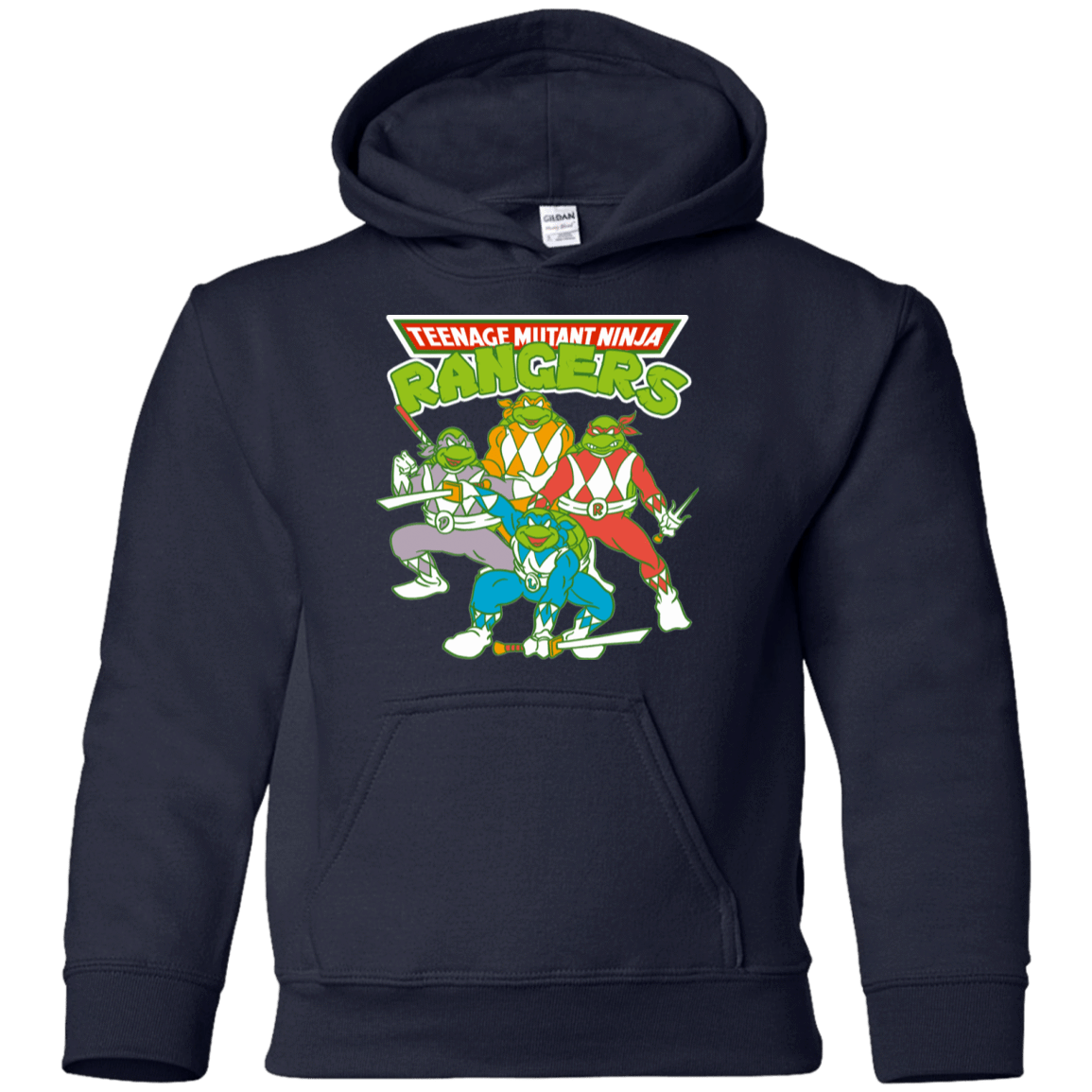 Sweatshirts Navy / YS Teenage Mutant Ninja Rangers Youth Hoodie