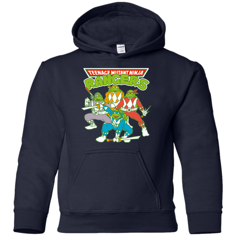 Sweatshirts Navy / YS Teenage Mutant Ninja Rangers Youth Hoodie