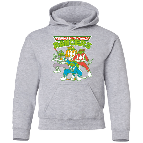 Sweatshirts Sport Grey / YS Teenage Mutant Ninja Rangers Youth Hoodie