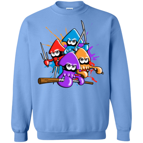 Sweatshirts Carolina Blue / S Teenage Mutant Ninja Squids Crewneck Sweatshirt