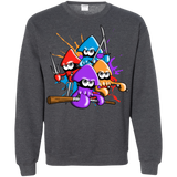 Sweatshirts Dark Heather / S Teenage Mutant Ninja Squids Crewneck Sweatshirt