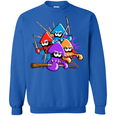 Sweatshirts Royal / S Teenage Mutant Ninja Squids Crewneck Sweatshirt
