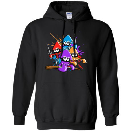 Sweatshirts Black / S Teenage Mutant Ninja Squids Pullover Hoodie