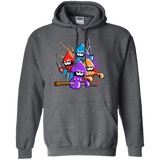 Sweatshirts Dark Heather / S Teenage Mutant Ninja Squids Pullover Hoodie