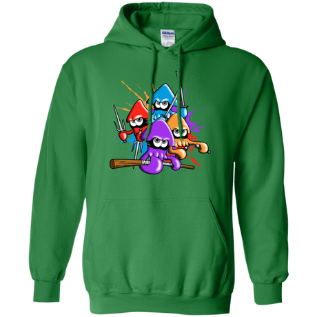 Sweatshirts Irish Green / S Teenage Mutant Ninja Squids Pullover Hoodie