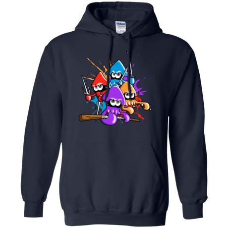 Sweatshirts Navy / S Teenage Mutant Ninja Squids Pullover Hoodie
