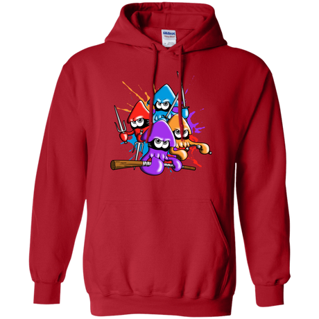 Sweatshirts Red / S Teenage Mutant Ninja Squids Pullover Hoodie