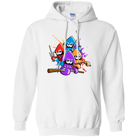 Sweatshirts White / S Teenage Mutant Ninja Squids Pullover Hoodie