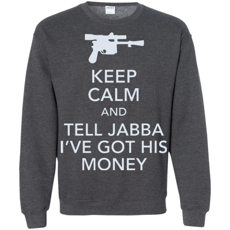 Sweatshirts Dark Heather / Small Tell Jabba (2) Crewneck Sweatshirt