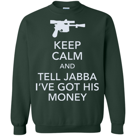 Sweatshirts Forest Green / Small Tell Jabba (2) Crewneck Sweatshirt