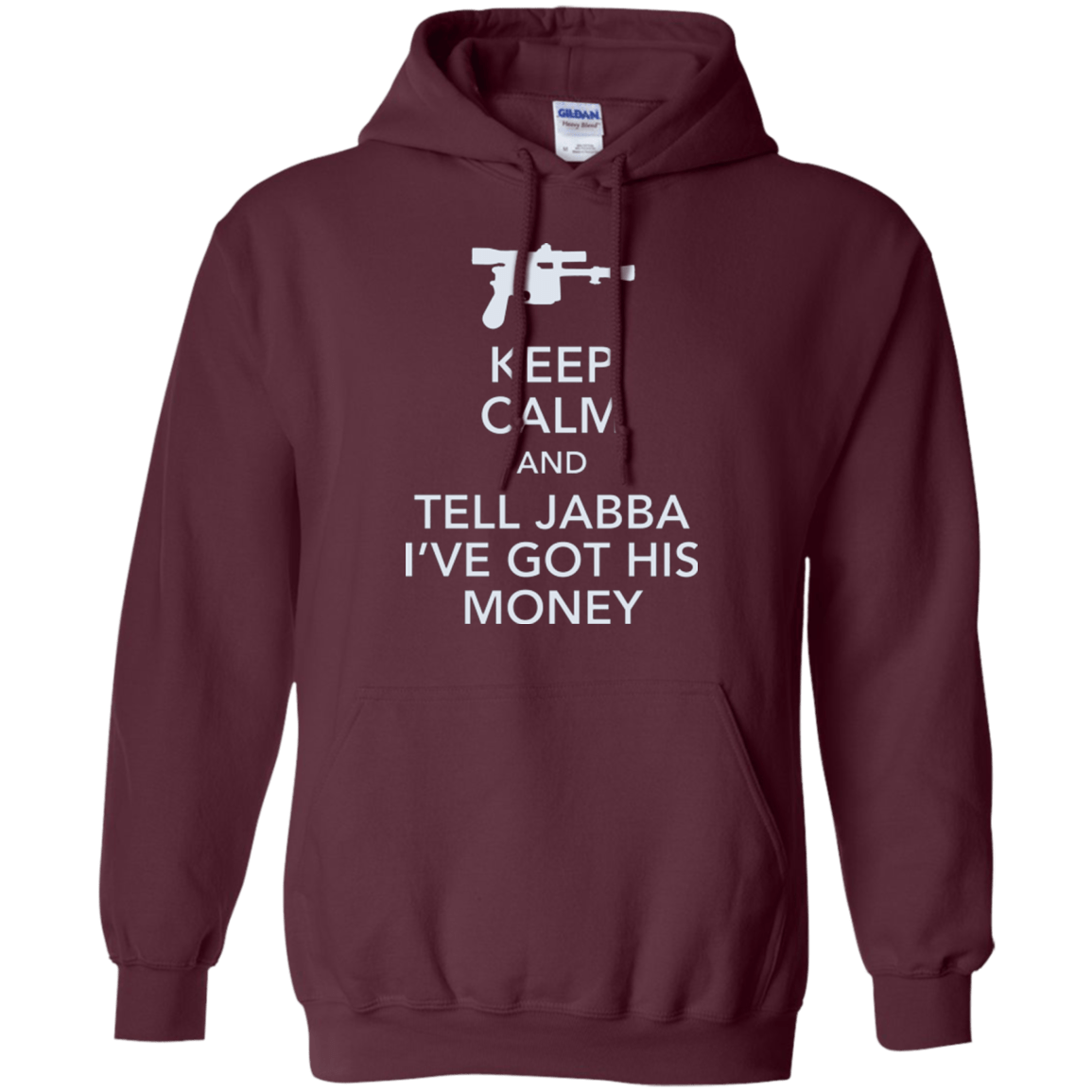 Sweatshirts Maroon / Small Tell Jabba (2) Pullover Hoodie
