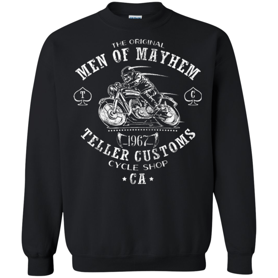 Sweatshirts Black / Small Teller Custom Crewneck Sweatshirt
