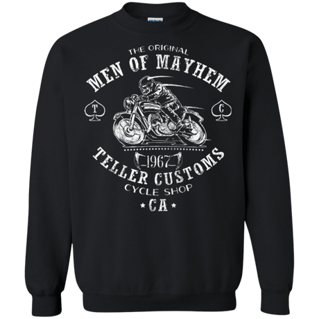 Sweatshirts Black / Small Teller Custom Crewneck Sweatshirt