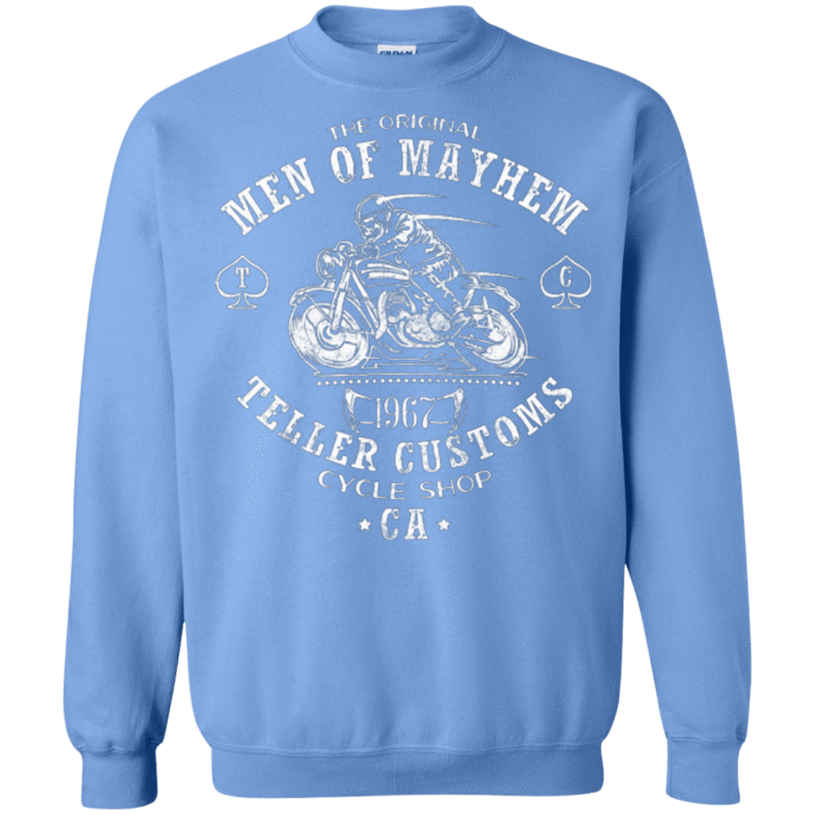 Sweatshirts Carolina Blue / Small Teller Custom Crewneck Sweatshirt