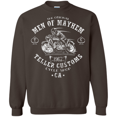Sweatshirts Dark Chocolate / Small Teller Custom Crewneck Sweatshirt