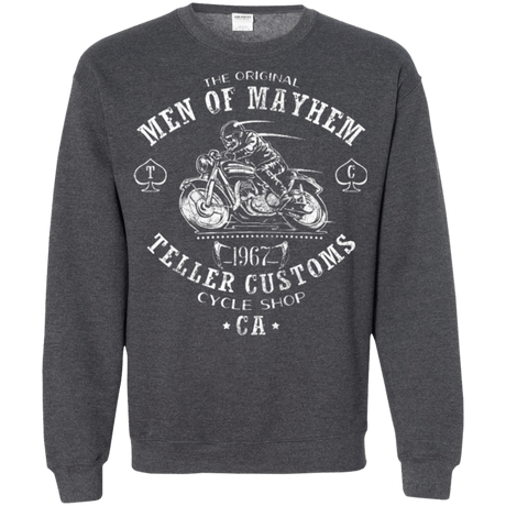 Sweatshirts Dark Heather / Small Teller Custom Crewneck Sweatshirt