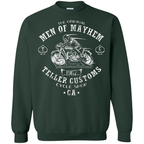 Sweatshirts Forest Green / Small Teller Custom Crewneck Sweatshirt