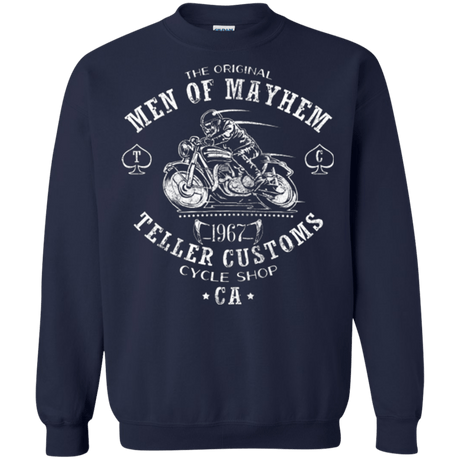 Sweatshirts Navy / Small Teller Custom Crewneck Sweatshirt
