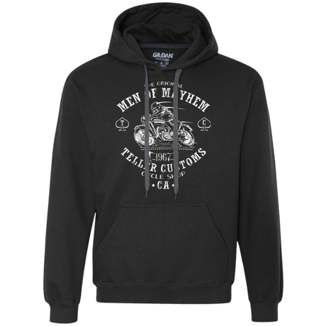 Sweatshirts Black / Small Teller Custom Premium Fleece Hoodie
