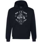 Sweatshirts Navy / Small Teller Custom Premium Fleece Hoodie