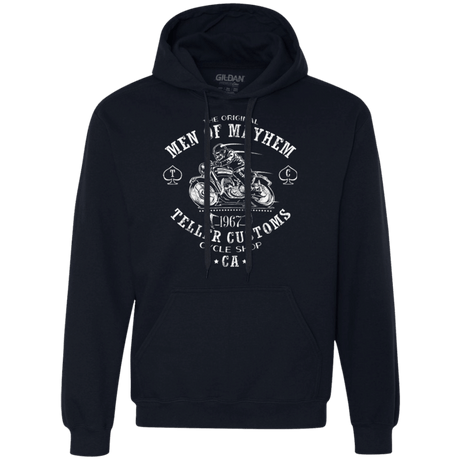 Sweatshirts Navy / Small Teller Custom Premium Fleece Hoodie