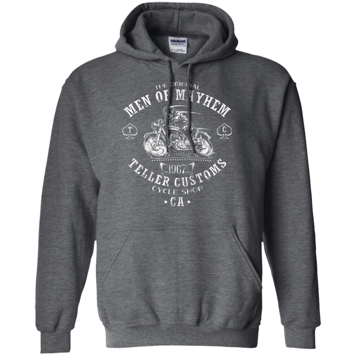 Sweatshirts Dark Heather / Small Teller Custom Pullover Hoodie