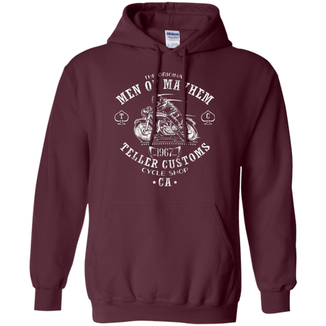Sweatshirts Maroon / Small Teller Custom Pullover Hoodie