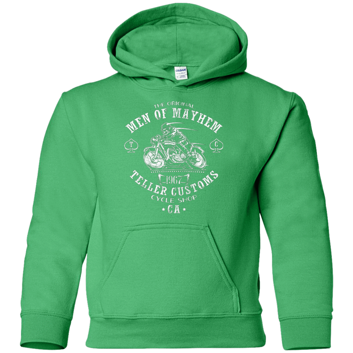 Sweatshirts Irish Green / YS Teller Custom Youth Hoodie