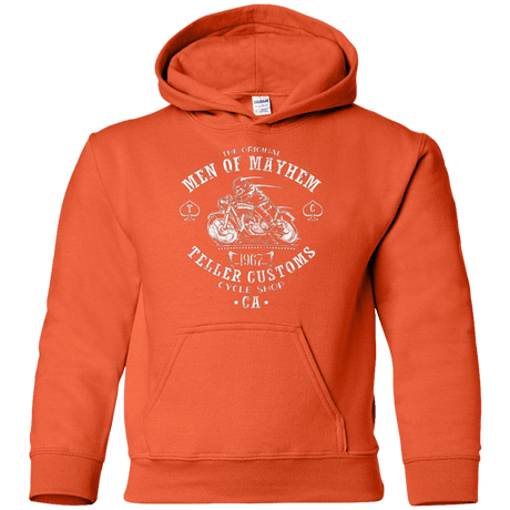 Sweatshirts Orange / YS Teller Custom Youth Hoodie