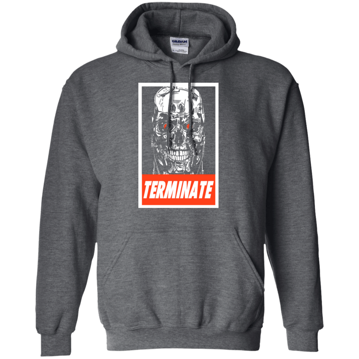 Sweatshirts Dark Heather / Small Terminate Pullover Hoodie