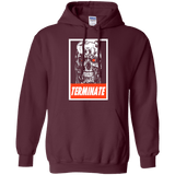 Sweatshirts Maroon / Small Terminate Pullover Hoodie