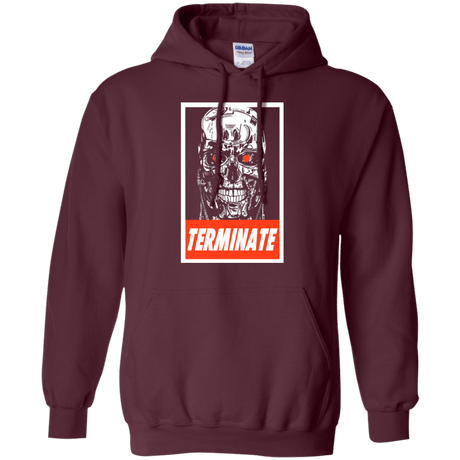 Sweatshirts Maroon / Small Terminate Pullover Hoodie