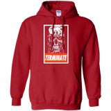 Sweatshirts Red / Small Terminate Pullover Hoodie