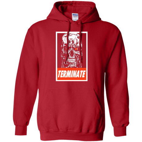 Sweatshirts Red / Small Terminate Pullover Hoodie