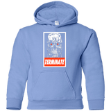Sweatshirts Carolina Blue / YS Terminate Youth Hoodie