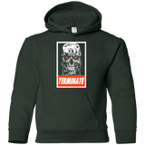 Sweatshirts Forest Green / YS Terminate Youth Hoodie