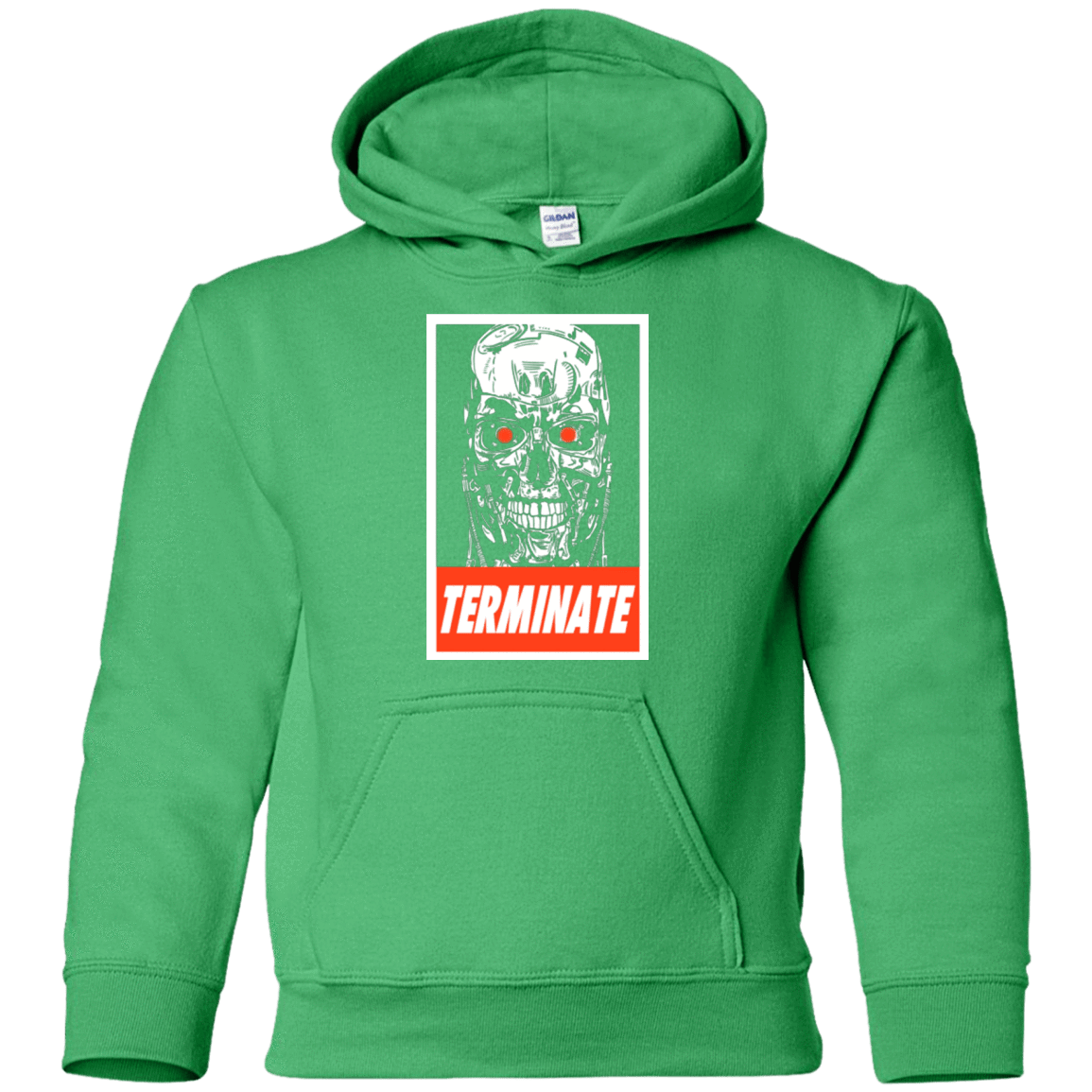 Sweatshirts Irish Green / YS Terminate Youth Hoodie