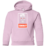 Sweatshirts Light Pink / YS Terminate Youth Hoodie