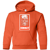 Sweatshirts Orange / YS Terminate Youth Hoodie